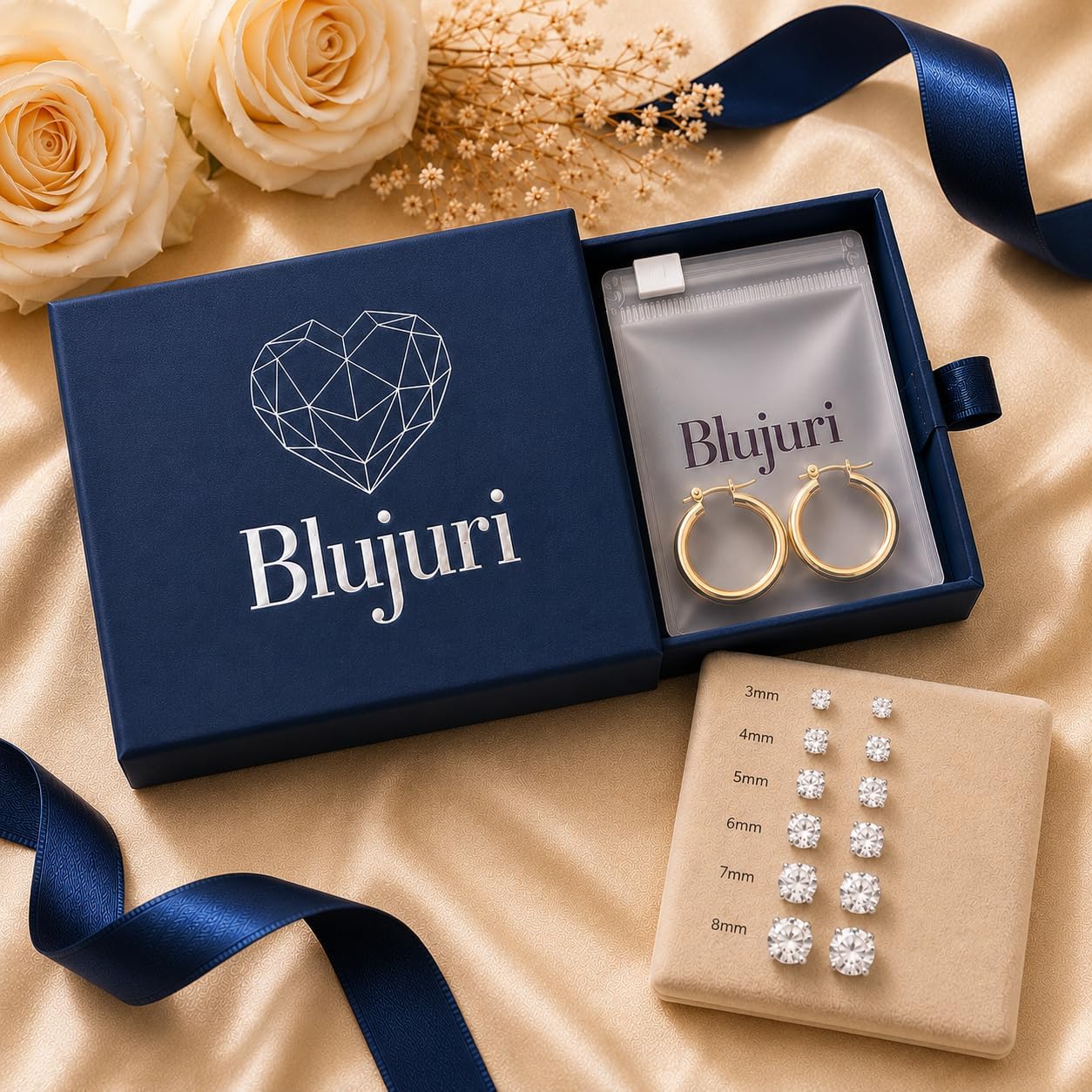 Assorted Cubic Zirconia Studs - Image 9