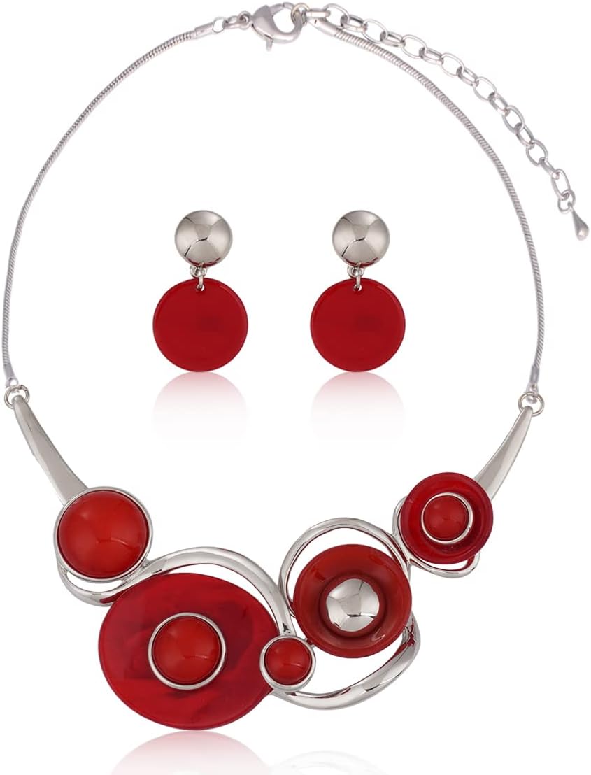 Green Floral Jewellery Set - Image 27