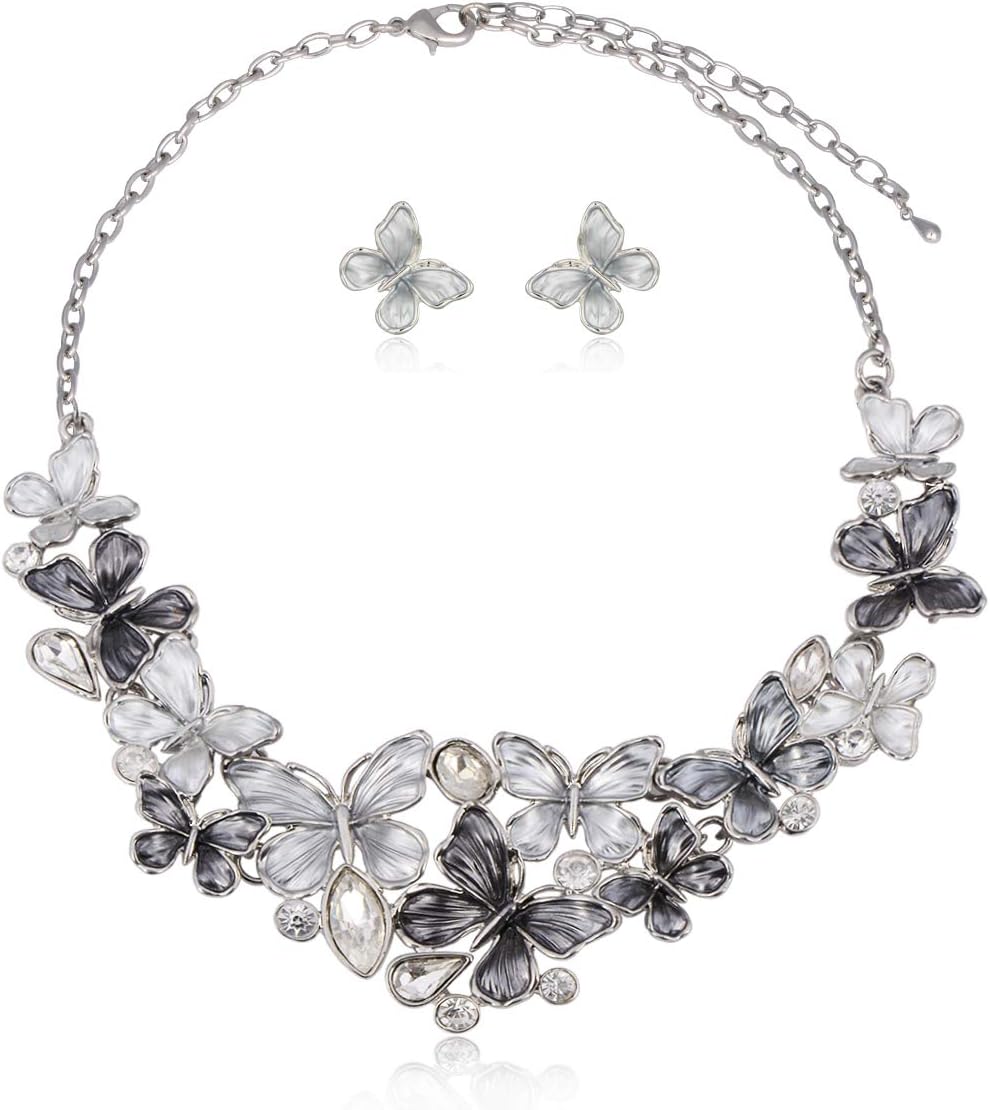 Green Floral Jewellery Set - Image 36