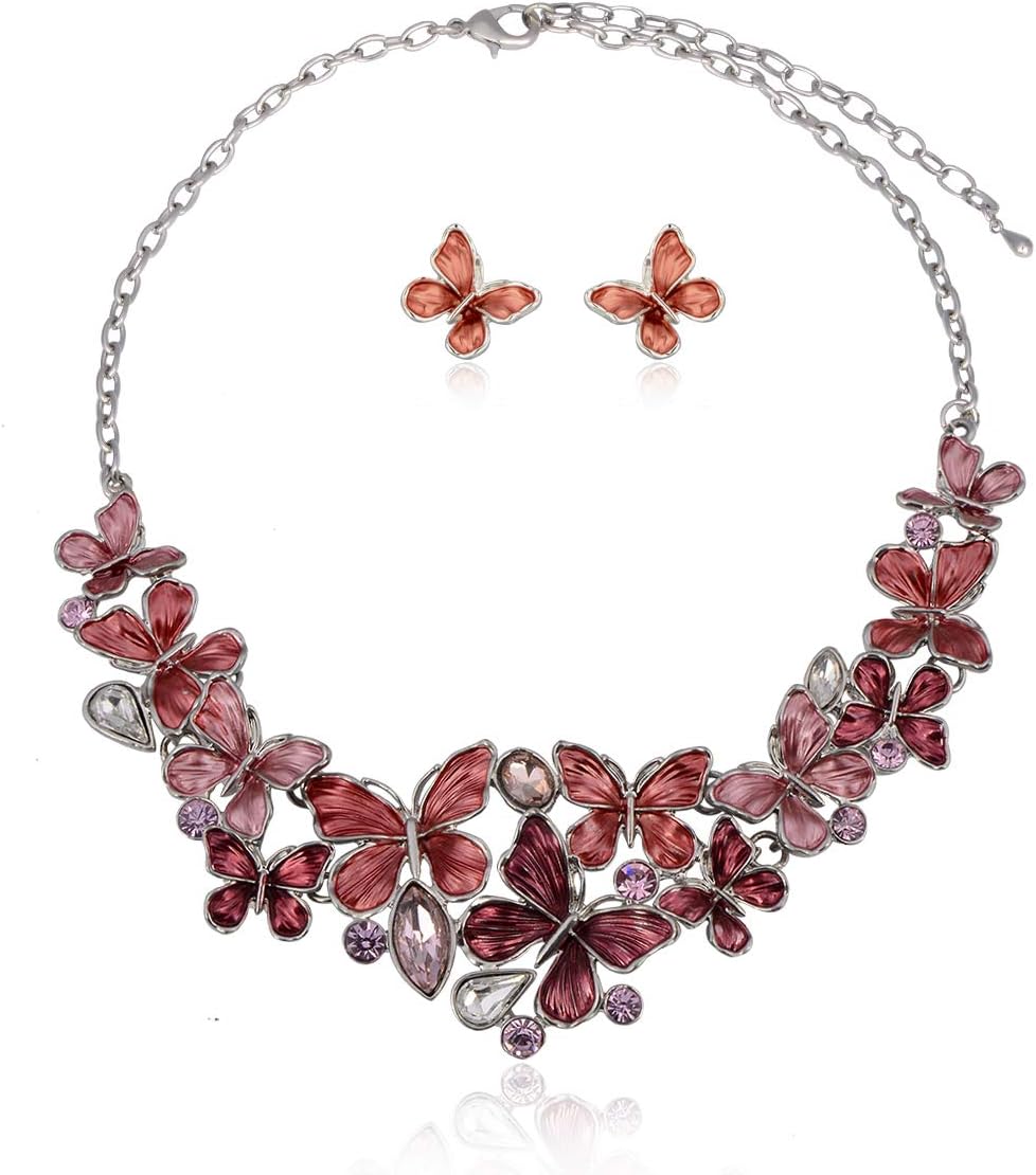 Green Floral Jewellery Set - Image 26