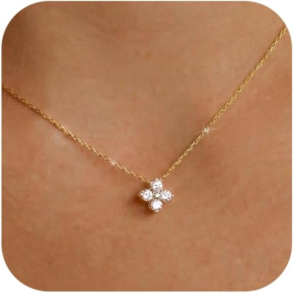Gold Tone Teardrop Necklace - Image 9