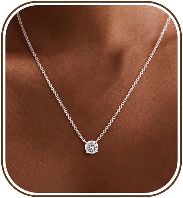 Gold Tone Teardrop Necklace - Image 10