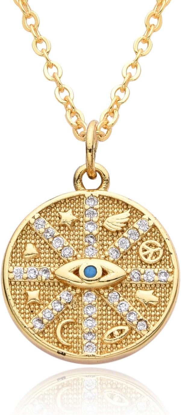 Textured Gold Tone Necklace - Image 8
