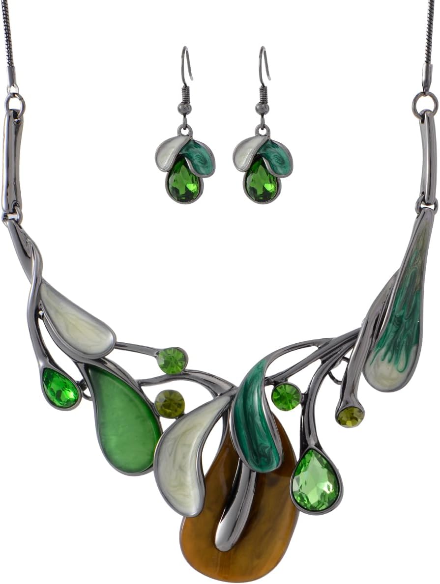 Red Petal Jewellery Set - Image 28