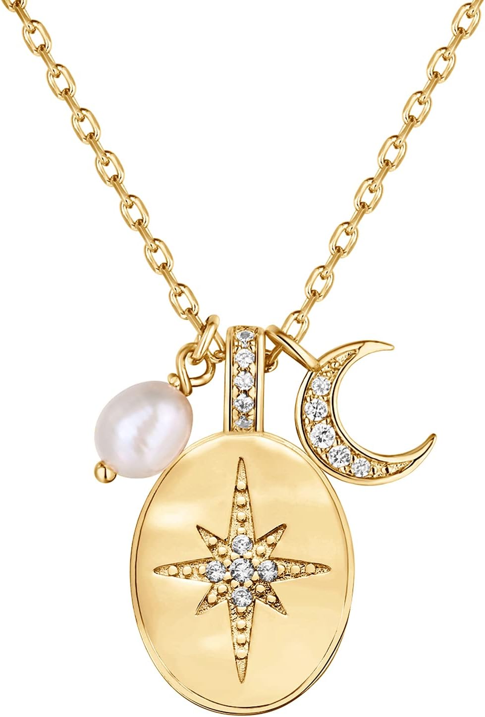 Gold Plated Coin Necklace - Image 12