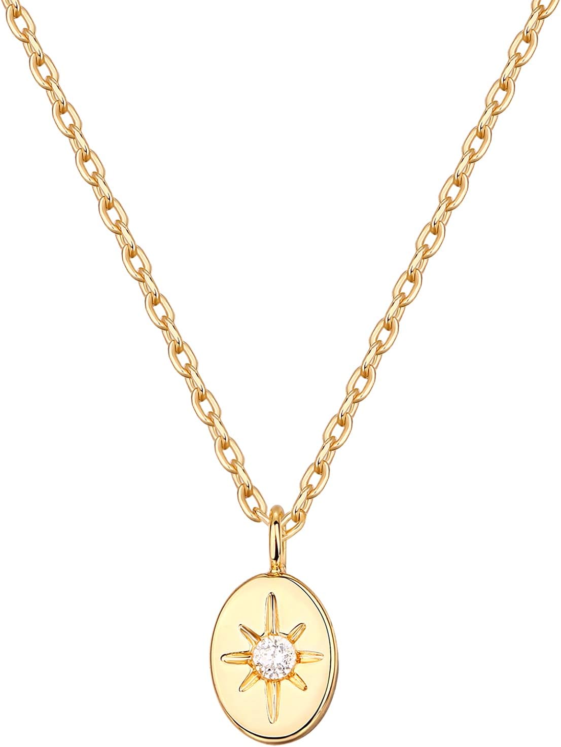 Gold Plated Coin Necklace - Image 19