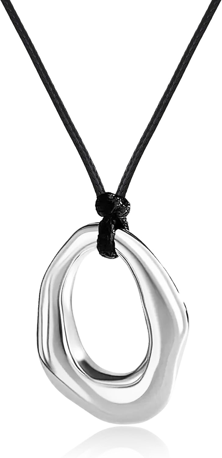 Abstract Gold Tone Necklace - Image 26