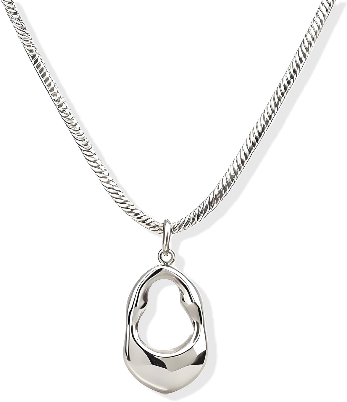Abstract Gold Tone Necklace - Image 20