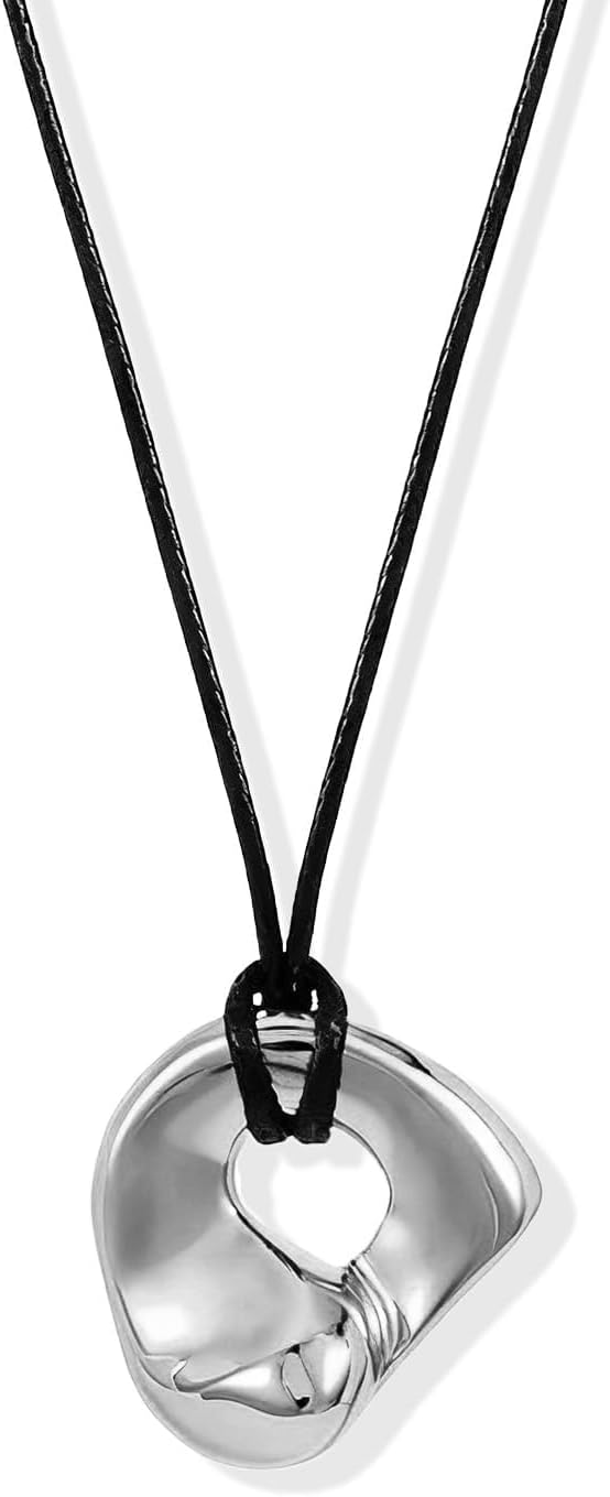 Abstract Gold Tone Necklace - Image 21