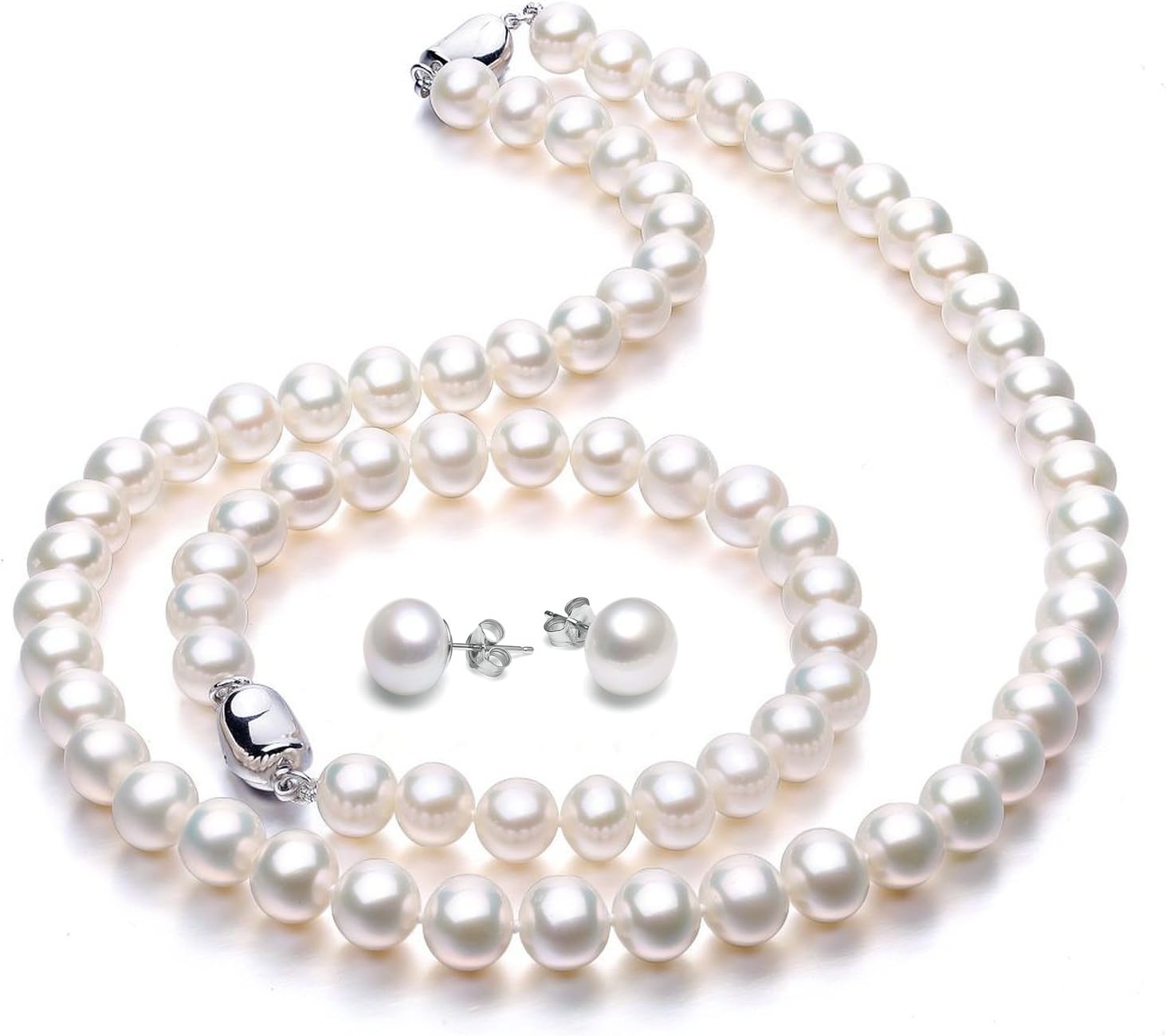 Imitation Pearl Jewellery Set